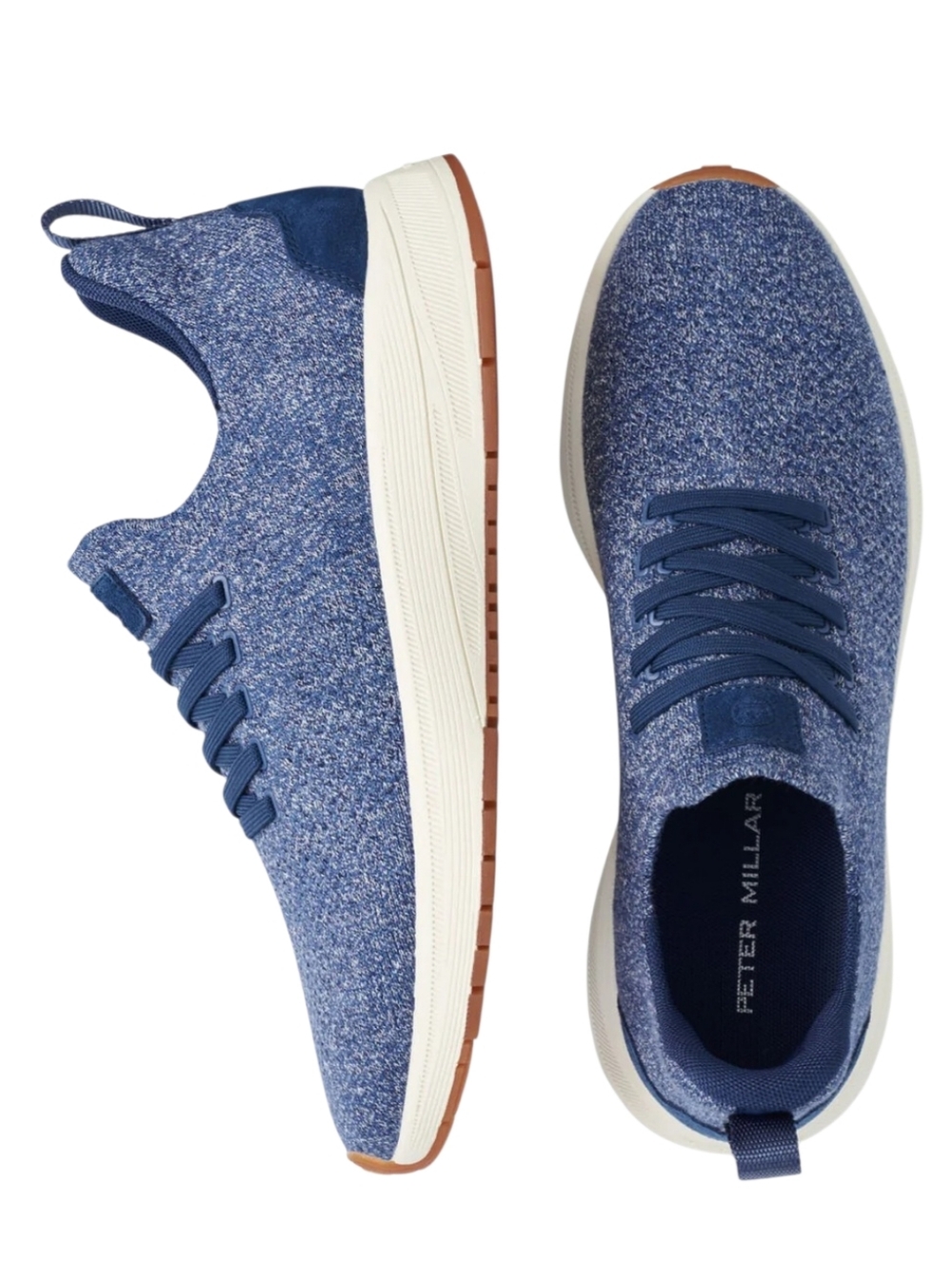 NWT Peter Millar Odeon Sneaker in Astral Blue, Mens 8 - Picture 3 of 6